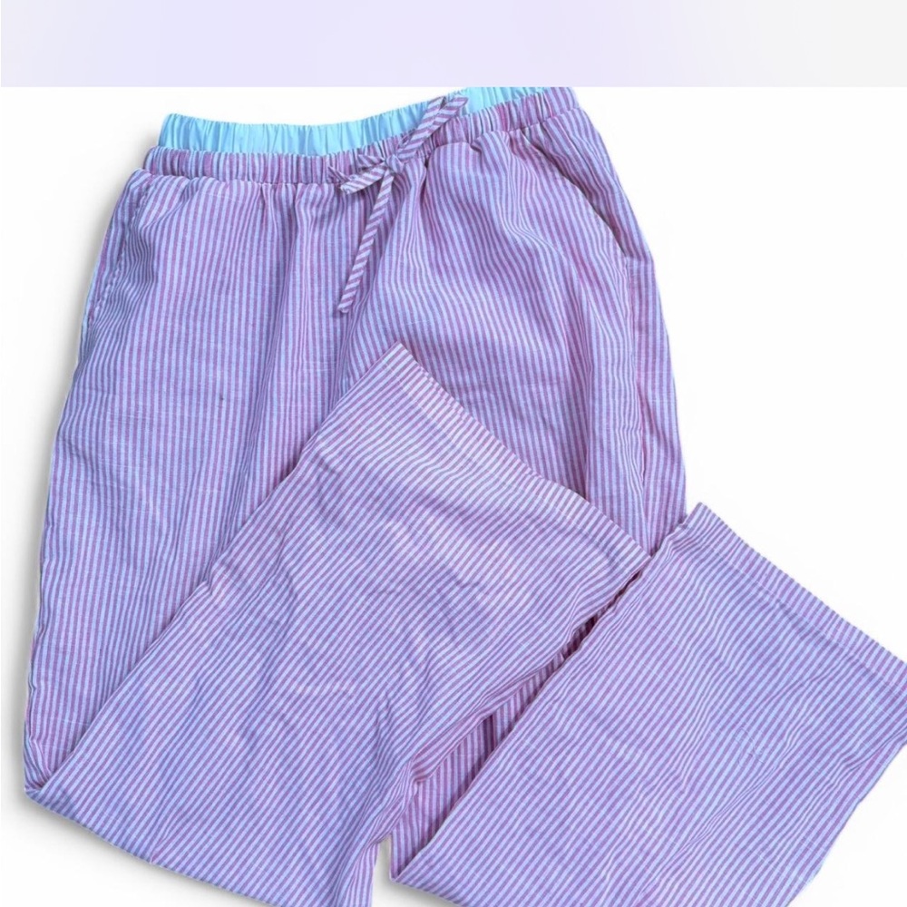 Striped Purple Pajama Pants